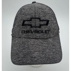 Chevrolet Bowtie Heather Gray Adjustable Dad Hat Chevy Logo Casual Cap